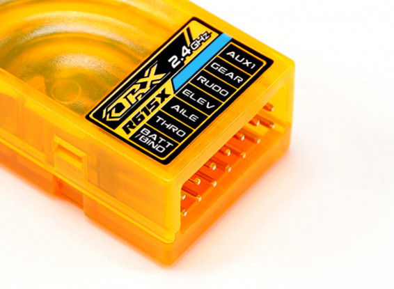 HobbyKing OrangeRx R615X - 6-Channel DSM2/DSMX Receiver (3.7g, CPPM Output)