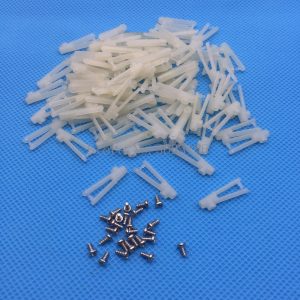 Nylon clevis 1.2mm with screw (10pcs)