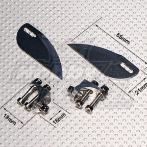 Roll Fin Stabilizer Set With Mounts (1Pcs)