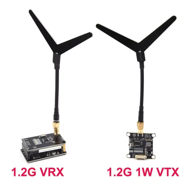 FPV 1.2ghz 1.2G 0.1mW/25mW/200mW/1000mW 8CH Transmitter TX & Receiver RX FPV Combo for RC Models Drone Quad