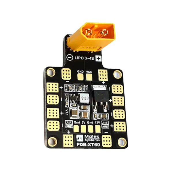 PDB-XT60 with BEC 5V and 12V