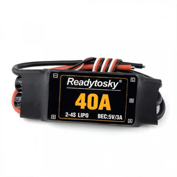 ReadytoSky 40A 2-4S With 5V / 3A BEC Brushless ESC For F450 S500 ZD550 RC Helicopter Quadcopter