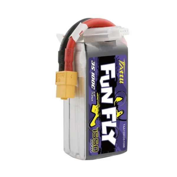 Tattu Funfly Series 1550mAh 11.1V 100C 3S1P Lipo Battery